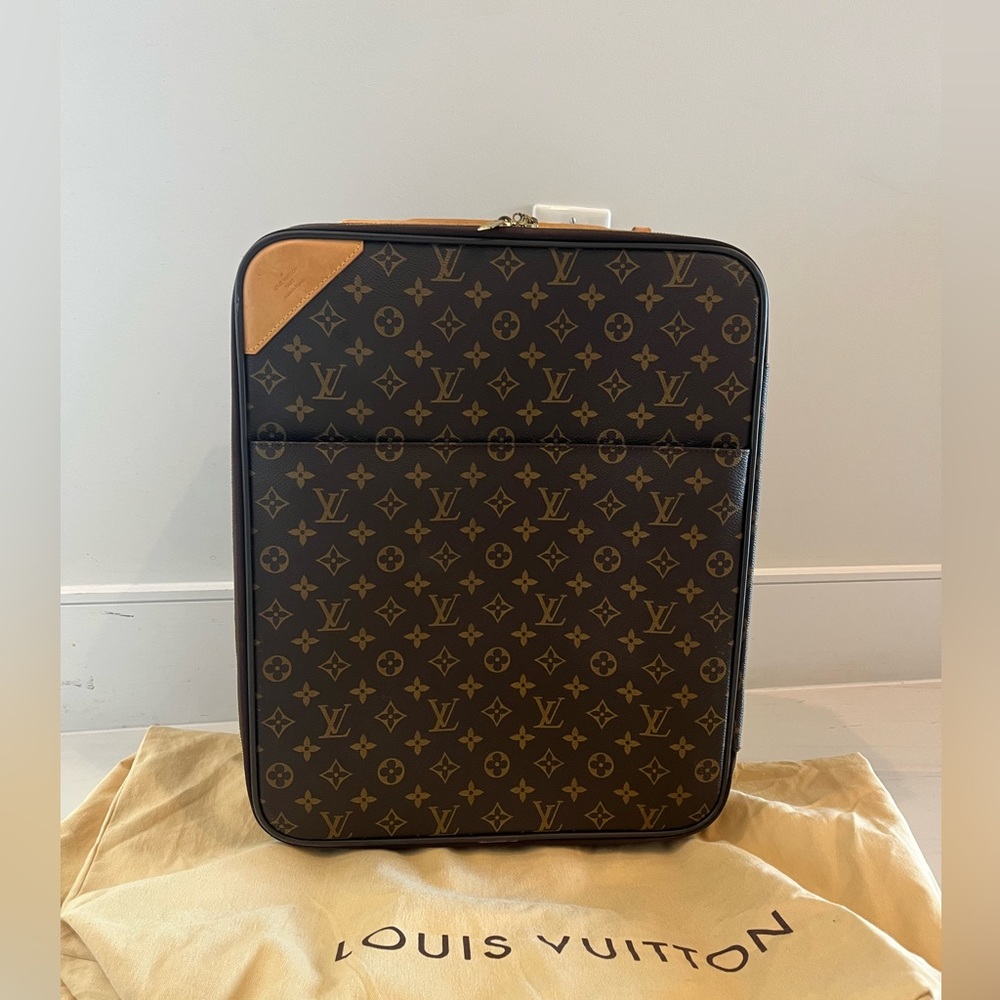 Louis Vuitton authentic suitcase travel